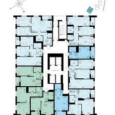 Квартира 63,5 м², 2-комнатная - изображение 2