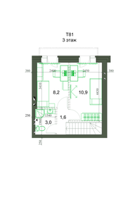 Квартира 76,4 м², 3-комнатная - изображение 3