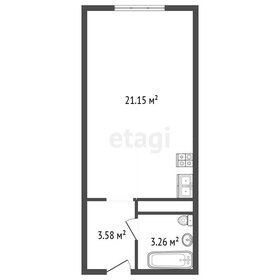 Квартира 28 м², студия - изображение 1
