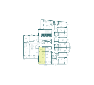 Квартира 37 м², студия - изображение 2