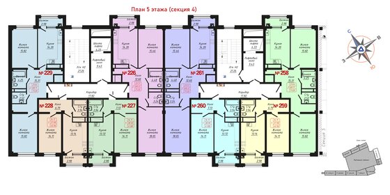 Квартира 71,1 м², 2-комнатная - изображение 2