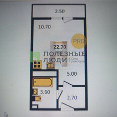 Квартира 24,5 м², студия - изображение 2