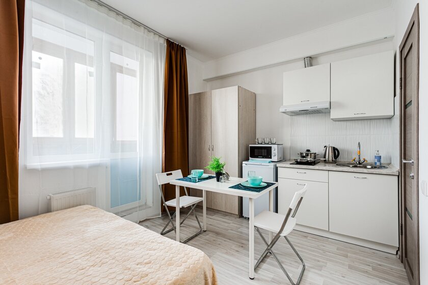 18 м², квартира-студия 1 870 ₽ в сутки - изображение 58