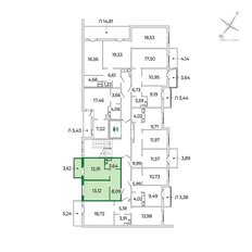 Квартира 37,5 м², 1-комнатная - изображение 3