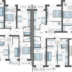 Квартира 45,4 м², 2-комнатная - изображение 2