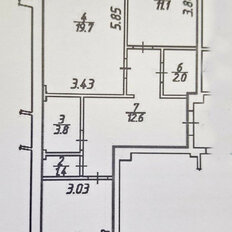 Квартира 65 м², 2-комнатная - изображение 4