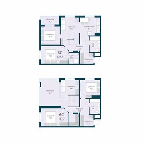 Квартира 137,8 м², 6-комнатная - изображение 1