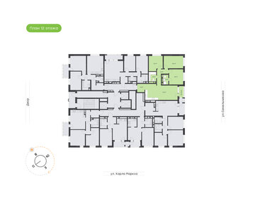 Квартира 93,8 м², 3-комнатная - изображение 2