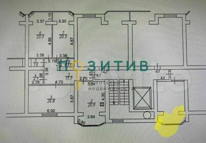 Квартира 114 м², 3-комнатная - изображение 4