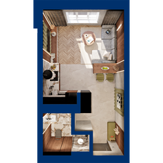 Квартира 29,8 м², студия - изображение 2