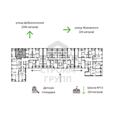 Квартира 65,3 м², 2-комнатная - изображение 3
