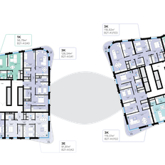 Квартира 56,5 м², 1-комнатная - изображение 2