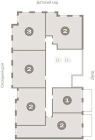 Квартира 72 м², 2-комнатная - изображение 2
