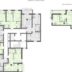 Квартира 47,4 м², 1-комнатная - изображение 3