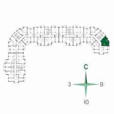 Квартира 44,5 м², 1-комнатная - изображение 4