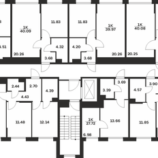 Квартира 27,7 м², 1-комнатная - изображение 3