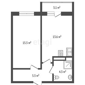 Квартира 37,9 м², 1-комнатная - изображение 1