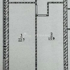 Квартира 52,6 м², 1-комнатные - изображение 4