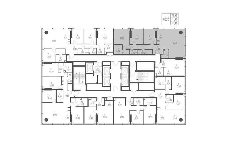 180 м², 5-комнатная квартира 180 000 000 ₽ - изображение 137