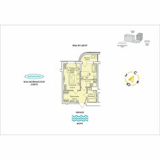 Квартира 43,8 м², 1-комнатные - изображение 2
