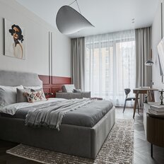 Квартира 55 м², 1-комнатная - изображение 2