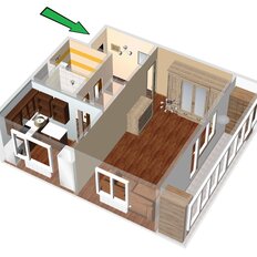 Квартира 32,7 м², 1-комнатная - изображение 4