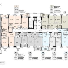 Квартира 99,5 м², 3-комнатная - изображение 3
