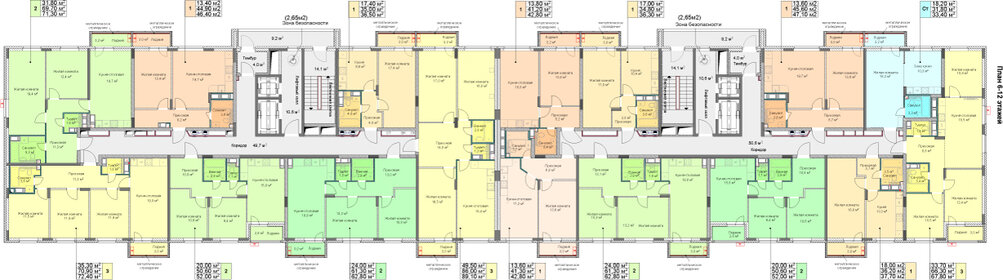 Квартира 89,1 м², 3-комнатная - изображение 2