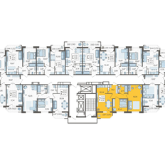 Квартира 61,4 м², 2-комнатная - изображение 2