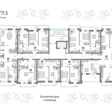 Квартира 61,9 м², 2-комнатная - изображение 2