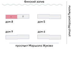 Квартира 34,7 м², 1-комнатная - изображение 3