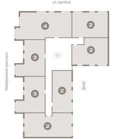 Квартира 147,3 м², 3-комнатная - изображение 2