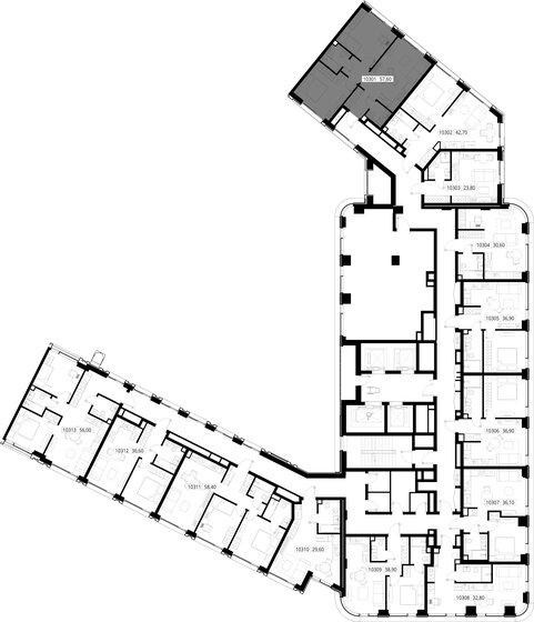 80,5 м², 3-комнатная квартира 33 000 000 ₽ - изображение 103