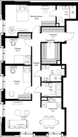 Квартира 101,8 м², 3-комнатная - изображение 2