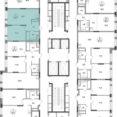 Квартира 38,9 м², 1-комнатная - изображение 2