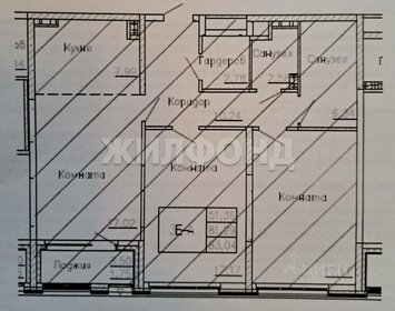 Квартира 83 м², 2-комнатная - изображение 1