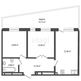 Квартира 95,1 м², 2-комнатная - изображение 1
