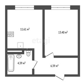 Квартира 36 м², 1-комнатная - изображение 1