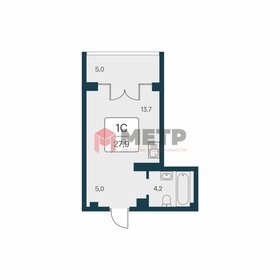 Квартира 27,9 м², студия - изображение 1