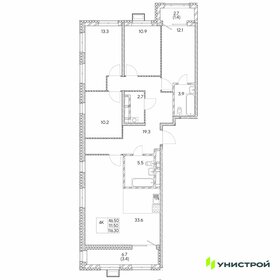 Квартира 116,3 м², 4-комнатная - изображение 1