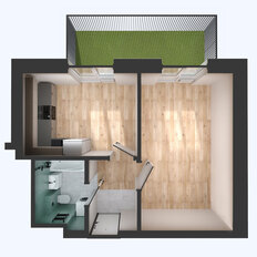 Квартира 43,8 м², 1-комнатная - изображение 5
