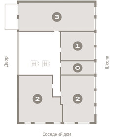 Квартира 96,7 м², 2-комнатная - изображение 2