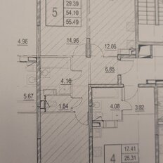 Квартира 55 м², 2-комнатная - изображение 3