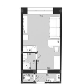 Квартира 24,1 м², студия - изображение 5