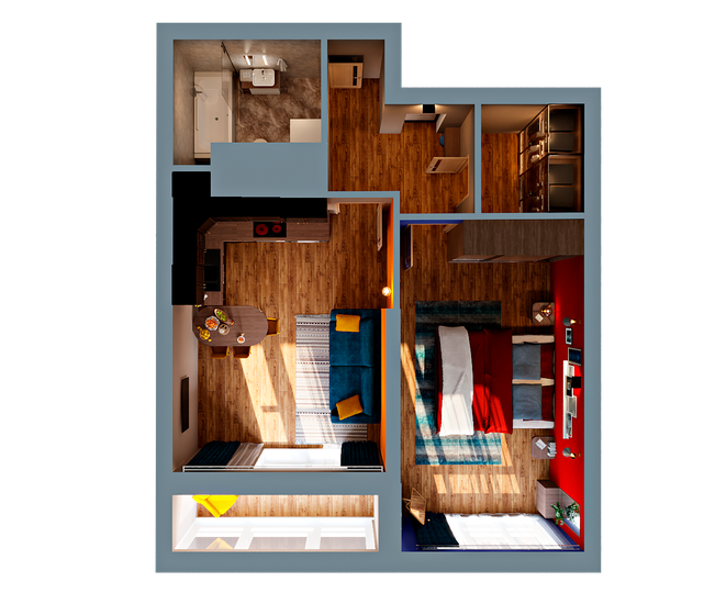 72,5 м², 4-комнатная квартира 3 870 000 ₽ - изображение 49