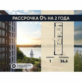Квартира 36,6 м², 1-комнатная - изображение 1