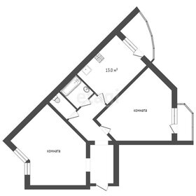 Квартира 70,4 м², 2-комнатная - изображение 5