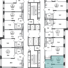 Квартира 33,2 м², 1-комнатная - изображение 2