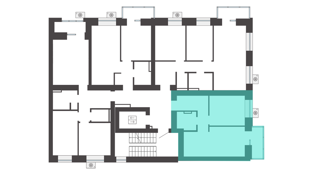 42 м², 1-комнатная квартира 8 014 628 ₽ - изображение 35