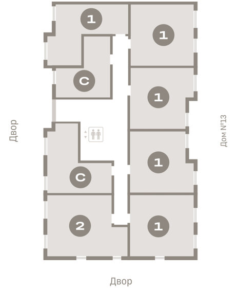 50 м², 2-комнатная квартира 10 000 000 ₽ - изображение 91